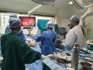 Read more about the article Live Robotic Bariatric surgery (Sleeve Gastrectomy and RYGB)