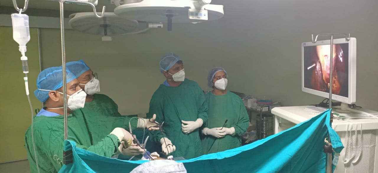 Read more about the article Rural laparoscopic surgery in village